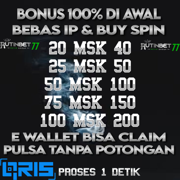 RUTINBET77💣Aplikasi Game Online Bonus 100% Di Awal Terbaik Di Indonesia